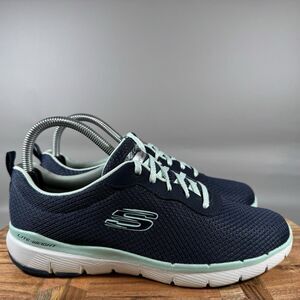 Skechers‎ Womens Flex Appeal 3.0 13070 Blue Running Shoes Sneakers Size 7.5